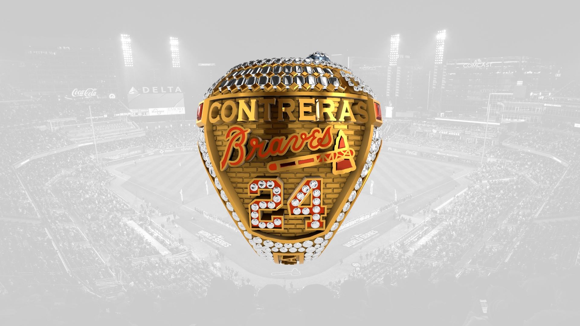 2021 Braves World Series Ring - William Contreras